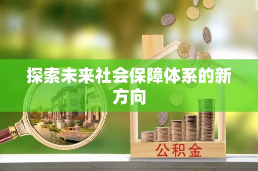 安仁探索未来社会保障体系的新方向