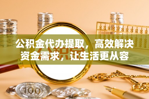安仁公积金代办提取，高效解决资金需求，让生活更从容