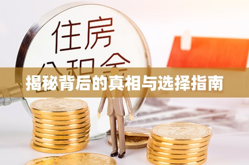 安仁揭秘背后的真相与选择指南