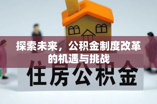 安仁探索未来，公积金制度改革的机遇与挑战