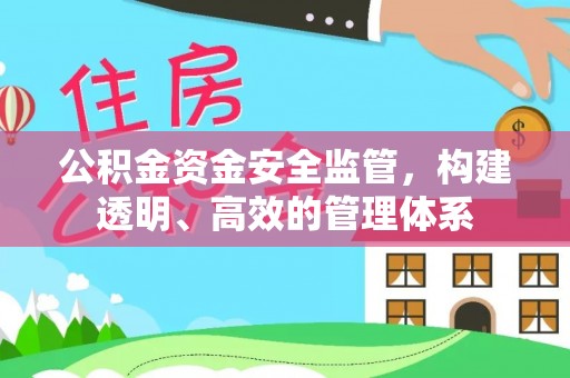 安仁公积金资金安全监管，构建透明、高效的管理体系