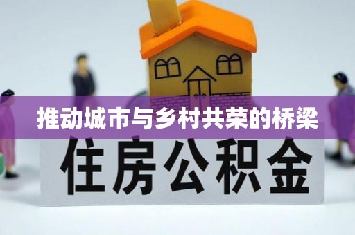安仁推动城市与乡村共荣的桥梁