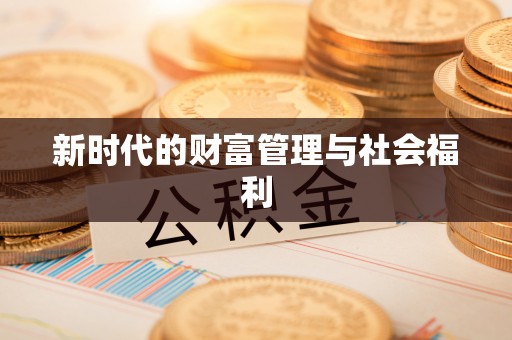 安仁新时代的财富管理与社会福利