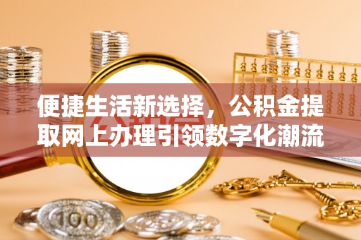 安仁便捷生活新选择，公积金提取网上办理引领数字化潮流
