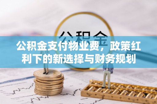 安仁公积金支付物业费，政策红利下的新选择与财务规划