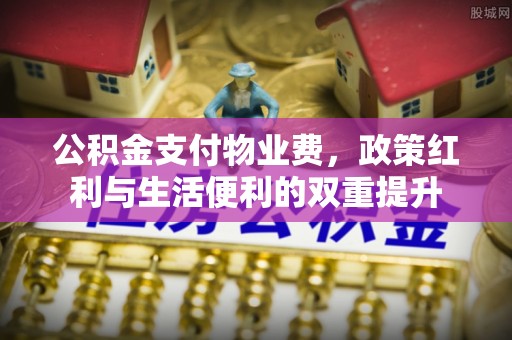 安仁公积金支付物业费，政策红利与生活便利的双重提升