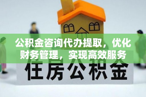 安仁公积金咨询代办提取，优化财务管理，实现高效服务