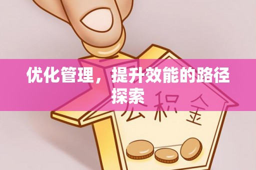 安仁优化管理，提升效能的路径探索