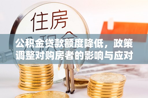 安仁公积金贷款额度降低，政策调整对购房者的影响与应对策略