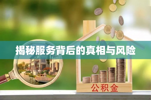 安仁揭秘服务背后的真相与风险