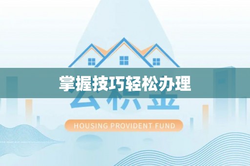 安仁掌握技巧轻松办理