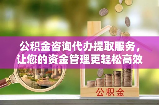 安仁公积金咨询代办提取服务，让您的资金管理更轻松高效