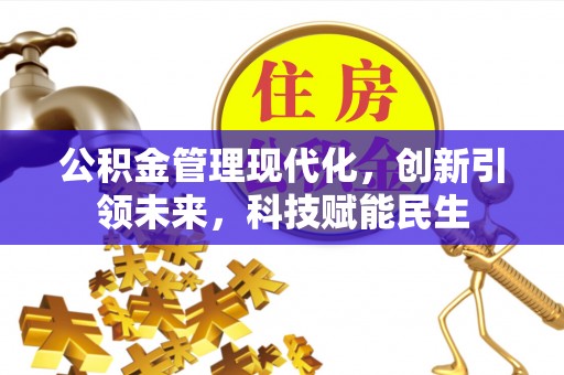 安仁公积金管理现代化，创新引领未来，科技赋能民生
