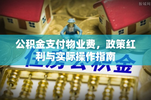 安仁公积金支付物业费，政策红利与实际操作指南