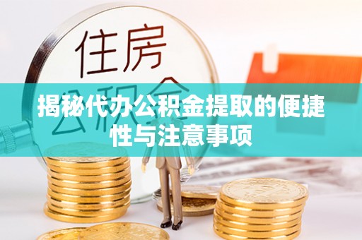 安仁揭秘代办公积金提取的便捷性与注意事项