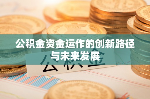 安仁公积金资金运作的创新路径与未来发展