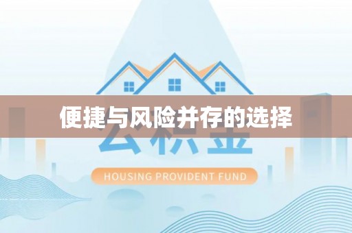 安仁便捷与风险并存的选择
